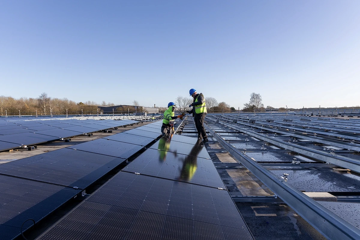 ReAgent Installs A solar Farm
